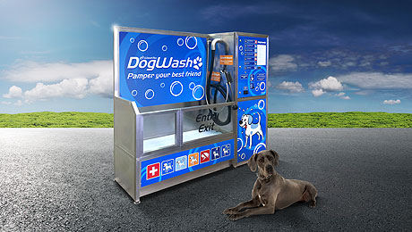 dog shampoo machine