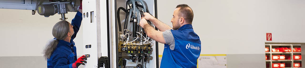Working at WashTec